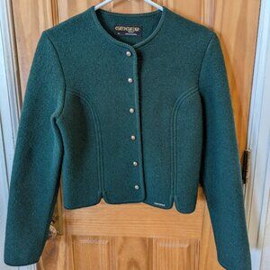 Vintage Geiger, hunter green, jacket